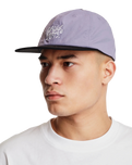 The Parlez Mens Strike 6 Panel Cap in Purple Haze
