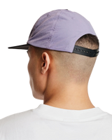 The Parlez Mens Strike 6 Panel Cap in Purple Haze