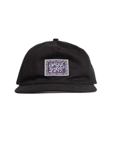 The Parlez Mens Slipstream Trucker Cap in Black