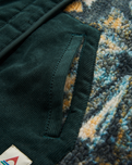 Clover 2.0 Fleece Jacket in Frost Dark Fern