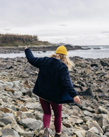 The Passenger Womens Clover 2.0 Fleece Jacket in Deep Navy