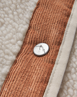 The Passenger Womens Clover 2.0 Fleece Jacket in Vintage White