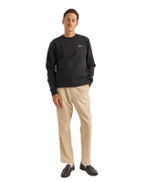 Brand Sweatshirt in Black