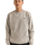 The Rhythm Mens Brand Fleece Sweatshirt in Grey Heather