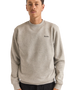 The Rhythm Mens Brand Fleece Sweatshirt in Grey Heather