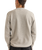 The Rhythm Mens Brand Fleece Sweatshirt in Grey Heather