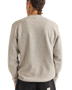 The Rhythm Mens Brand Fleece Sweatshirt in Grey Heather