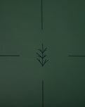 Ever Grip™ Paws Yoga Mat in Wild Forest Green