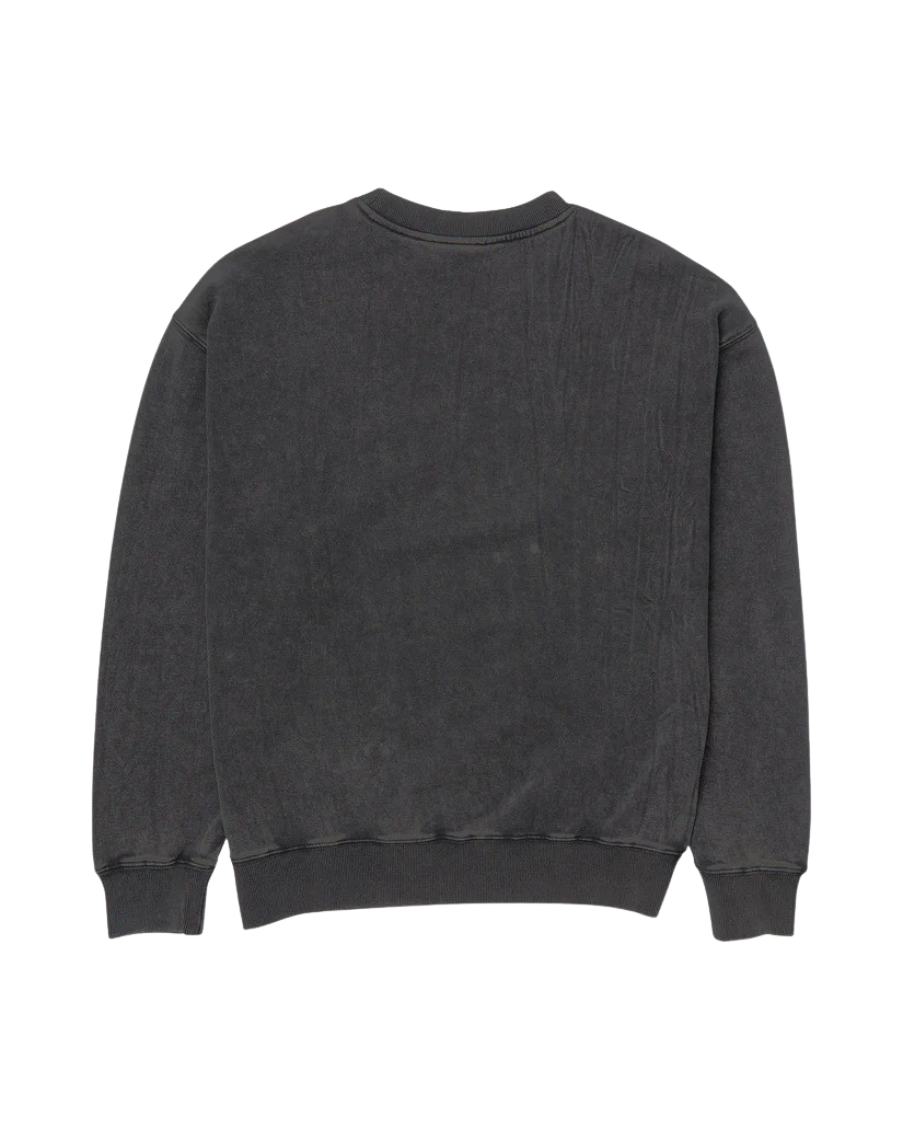 Boys Psychosis Sweatshirt in Washed Black