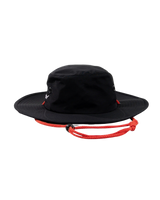 Quick Dry Brimmed Hat in Black
