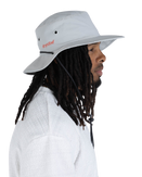 Quick Dry Brimmed Hat in Nimbus Cloud