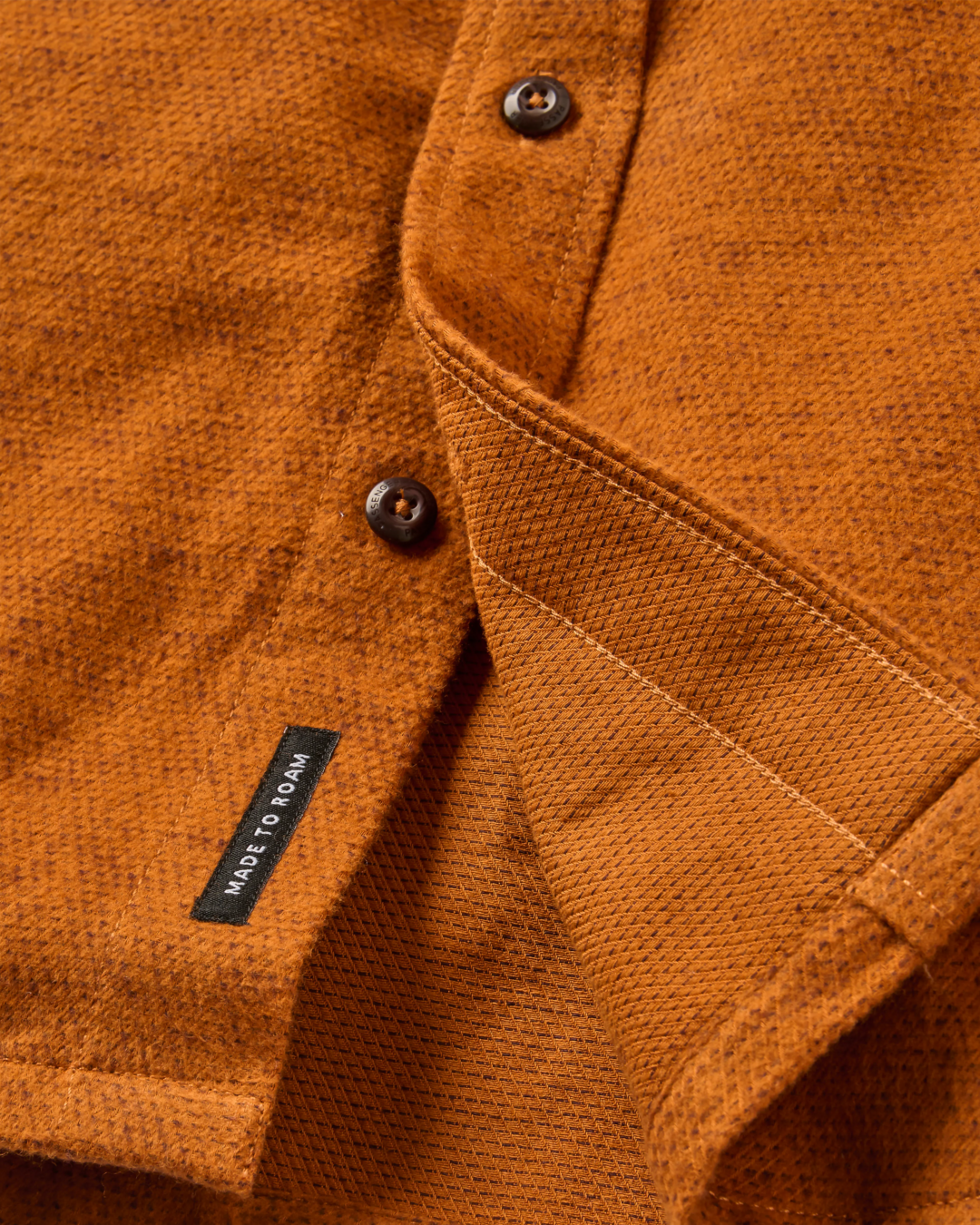 Backcountry Flannel Shirt in Retro Orange