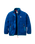The Passenger Womens Home Full Zip Sherpa Fleece Jacket in Blue Navy