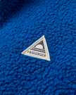 The Passenger Womens Home Full Zip Sherpa Fleece Jacket in Blue Navy