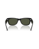 The Ray-Ban Mega Wayfarer II Sunglasses in Polished Black & Green