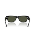 The Ray-Ban Mega Wayfarer II Sunglasses in Polished Black & Green