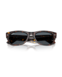 The Ray-Ban Mega Wayfarer II Sunglasses in Polished Havana & Blue