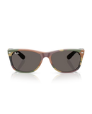 The Ray-Ban New Wayfarer Classic Sunglasses in Matte Green & Green Camuflage