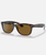 The Ray-Ban New Wayfarer Sunglasses in Brown