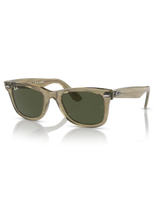 The Ray-Ban Original Wayfarer Change Sunglasses in Photo Striped Grey | Available at Anns Cottage