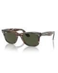The Ray-Ban Original Wayfarer Change Sunglasses in Photo Striped Grey | Available at Anns Cottage