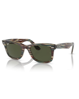 The Ray-Ban Original Wayfarer Change Sunglasses in Photo Striped Grey | Available at Anns Cottage