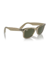 The Ray-Ban Original Wayfarer Change Sunglasses in Photo Striped Grey | Available at Anns Cottage