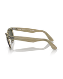 The Ray-Ban Original Wayfarer Change Sunglasses in Photo Striped Grey | Available at Anns Cottage