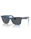 The Ray-Ban Original Wayfarer Change Sunglasses in Photo Striped Blue