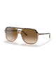 The Ray-Ban Bill Sunglasses in Polished Havana On Transparent Brown & Light Brown Gradient