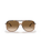 The Ray-Ban Bill Sunglasses in Polished Havana On Transparent Brown & Light Brown Gradient