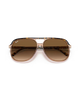 The Ray-Ban Bill Sunglasses in Polished Havana On Transparent Brown & Light Brown Gradient