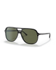 The Ray-Ban Bill Polarised Sunglasses in Polished Black & G-15 Green