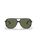 The Ray-Ban Bill Polarised Sunglasses in Polished Black & G-15 Green