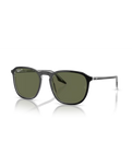 The Ray-Ban RB2203 Sunglasses in Black On Transparent
