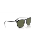 The Ray-Ban RB2203 Sunglasses in Black On Transparent
