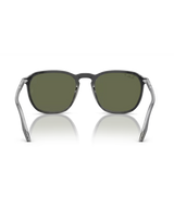 The Ray-Ban RB2203 Sunglasses in Black On Transparent