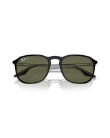 The Ray-Ban RB2203 Sunglasses in Black On Transparent