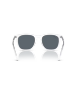 The Ray-Ban RB2210 Sunglasses in Polished Transparent & Blue