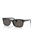 The Ray-Ban RB2226 Sunglasses in Polished Black & Dark Grey