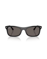 The Ray-Ban RB2226 Sunglasses in Polished Black & Dark Grey
