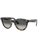 The Ray-Ban Wayfarer Way Sunglasses in Grey Havana