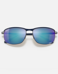 The Ray-Ban RB3671CH Sunglasses in Blue & Gunmetal
