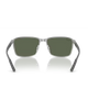 The Ray-Ban RB3721 Sunglasses in Black On Silver