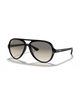 The Ray-Ban Cats 5000 Classic Sunglasses in Polished Black & Light Grey Gradient