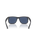 The Ray-Ban Justin Classic Sunglasses in Matte Opal Grey & Dark Blue