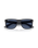 The Ray-Ban Justin Classic Sunglasses in Matte Opal Grey & Dark Blue