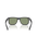 The Ray-Ban Justin Classic Sunglasses in Matte Opal Grey & Green