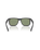 The Ray-Ban Justin Classic Sunglasses in Matte Opal Grey & Green