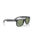The Ray-Ban Justin Classic Sunglasses in Matte Opal Grey & Green
